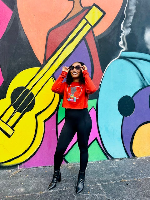 Unapologetic. Crop Sweatshirt