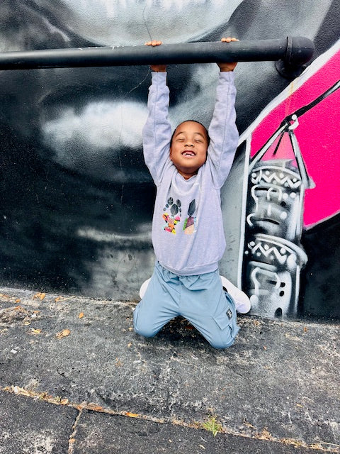 They Are The Future. Youth crewneck sweatshirt