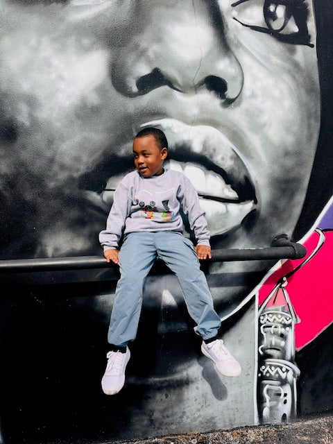 They Are The Future. Youth crewneck sweatshirt