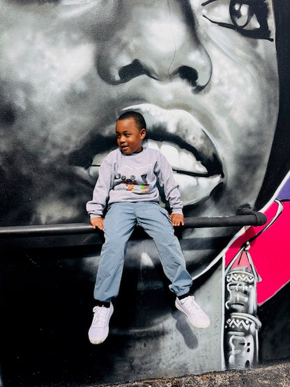 They Are The Future. Youth crewneck sweatshirt