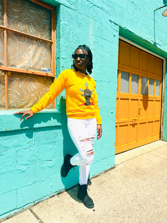Madam Blue Redux Unisex Sweatshirt