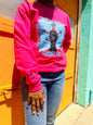 Madam Blue Unisex Sweatshirt