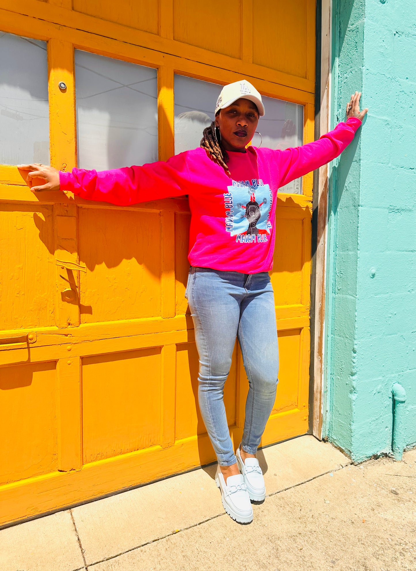 Madam Blue Unisex Sweatshirt