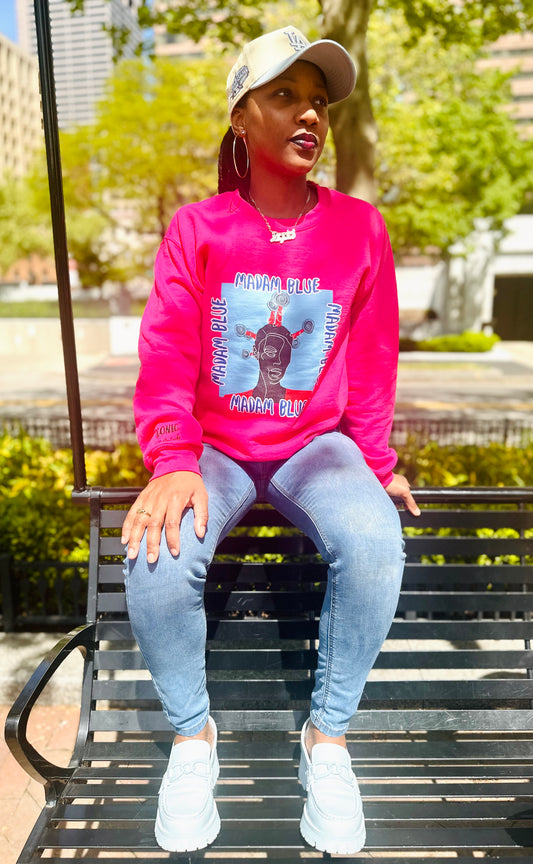 Madam Blue Unisex Sweatshirt